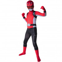 Rotes Power Rangers Beast Morpher Morphsuit für Kinder
