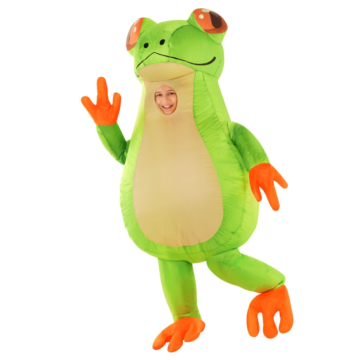 Riesiges Aufblasbares Frosch-Kostüm für Kinder