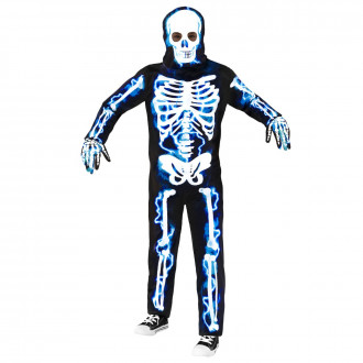 Elektrisches Skelett Kostüm für Kinder