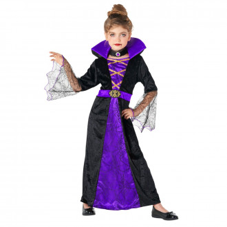 Lila Vampirin Kostüm für Kinder
