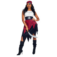 Piraten Deckhelfer Kostüm für Frauen
