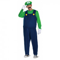 Deluxe Luigi Kostüm für Männer